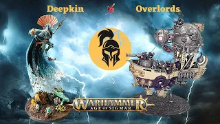 Age of SIgmar Battle Report: Idoneth Deepkin vs Kharadron Overlords!!