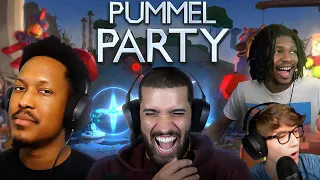 Its Mario party.....but Brutal | Pummel Party W/ Berleezy, RicoTheGiant, Jack