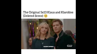 T𝐡𝐞 𝐎𝐫𝐢𝐠𝐢𝐧𝐚𝐥𝐬 || 5x13 Klaus and Caroline Deleted Scene