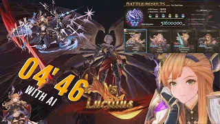 Tweyen & AI(Seofon,Cagliostro,Eugen) Fight Boss Lucilius - Offline Mode - GrandBlue Fantasy Relink