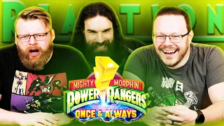 Mighty Morphin Power Rangers: Once & Always Official Trailer REACTION!!