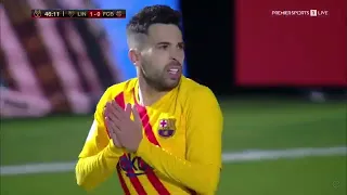 Barcelona vs Linares 2 - 1 All Goals  Highlights  Dani Alves is Back  360p
