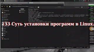 133 Суть установки программ в Linux.