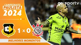 SÃO BERNARDO 1 X 0 CORINTHIANS | MELHORES MOMENTOS | CAMPEONATO PAULISTA 2024 | ge.globo