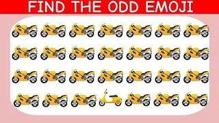 Spot The Difference | Find The Odd One Out | Odd Emoji Quiz