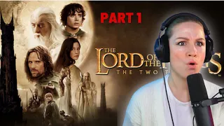 💍 LORD OF THE RINGS: The Two Towers (2002) | FIRST TIME WATCHING | MOVIE REACTION 1 part