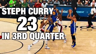 Steph Curry Erupts for 23 in the 3rd Quarter