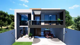 CASA HERMOSA DE DOS PISOS 10X20 | TRES DORMITORIOS | JMC ARQUITECTURA (2023)