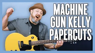 Machine Gun Kelly Papercuts Guitar Lesson + Tutorial