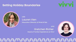 Setting Holiday Boundaries