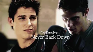 No Resolve Never Back Down tribute