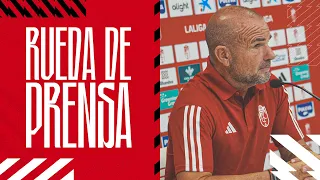 Rueda de prensa de Paco López previa al partido Granada CF vs Girona