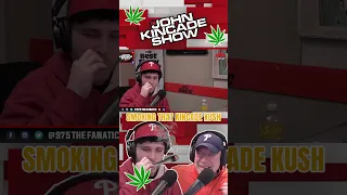 We smoke that Kincade Kush around here #stoner #kush #weed #lit #high #philly | 97.5 The Fanatic