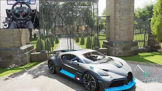 Bugatti Divo - Forza Horizon 4 | Logitech g29 gameplay
