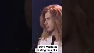 Dave Mustaine said THIS to a fan, part two!