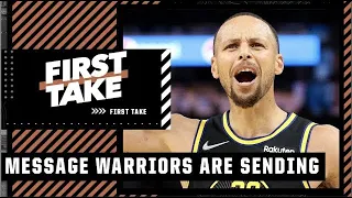 Stephen A. Smith “The Warriors are putting the NBA on notice” Winners of 7 of the last 8 games.
