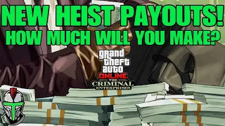 NEW HEIST PAYOUTS REVEALED! GTA Online!