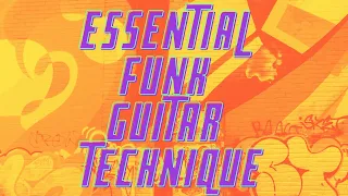 Essential funk guitar technique