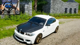 BMW 1 series M - Forza Horizon 4 - Thrustmaster T300 gameplay