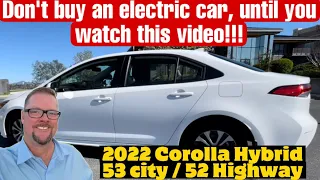 2022 Toyota Corolla LE Hybrid