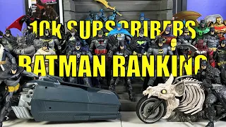 DC Multiverse | The New Batman Ranking | McFarlane Toys | DC Comics | Action Figure Review