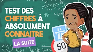 LES CHIFFRES à ABSOLUMENT connaître pour le Code de la route (la suite)