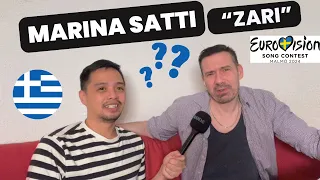 Marina Satti - ZARI. Our Reaction to Greece's Eurovision 2024 Entry!