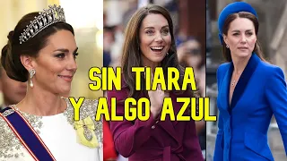 ✅Kate Middleton no llevará tiara en la coronación pero sí algo azul👑😦