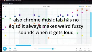 chrome music lab speedrun (failed)