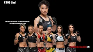 CB99 LIVE! Weili Zhang the strawweight plate is full