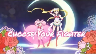 Sailor Moon Choose Your Fighter AMV 🌙✨