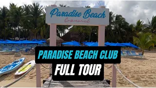Complete Tour of Paradise Beach Club, Cozumel, Mexico | Coastal Compass Travel Company