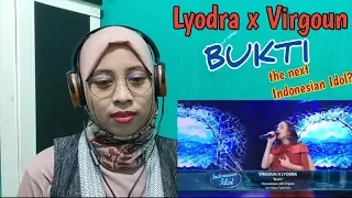 Reaction LYODRA x Virgoun - BUKTI at Indonesian Idol