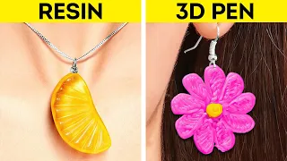 Epoxy Resin VS 3D Pen Mesmerizing Creations & Jewelry Ideas