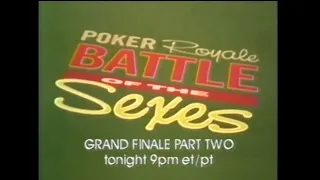 GSN: The Network for Games — "Poker Royale: Battle of the Sexes" - Grand Finale, Part 2 promo (2005)