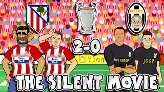 😂Atletico Madrid vs Juventus: The Silent Movie😂 (2-0 Parody Goals Highlights Champions League 2019)