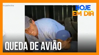 Pai e filho morrem em queda de avião entre RO e MT