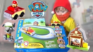 Щенячий Патруль на русском. Роки на ферме Барна. Все серии. Paw Patrol - Rocky's Barn Rescue Track