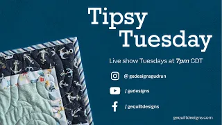 Gudrun Erla of GE Designs Tipsy Tuesday #131, December 13th, 2021