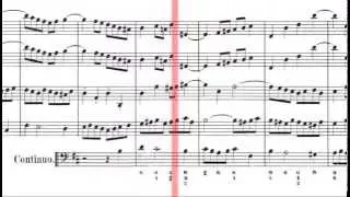 BWV 1067 - Orchestral Suite No.2 (Scrolling)