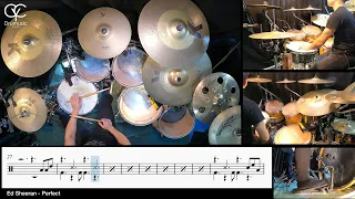 Perfect - Ed Sheeran / Drum Cover By CYC ( @cycdrumusic ) score & sheet music