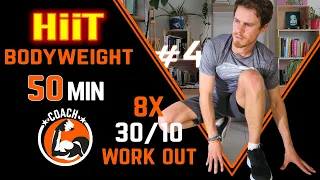 SPECIAL 8 X Tabata 30/10 Full Body Workout - by TABATAMANIA