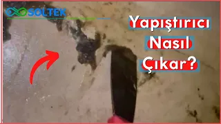 Fayans Üzerindeki Yapıştırıcı Bally Nasıl Çıkar? Yapışkan Sökücü Solvent