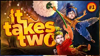 STREIT RAGE und LOSTE Momente 😂🤯 Wir spielen IT TAKES TWO #1