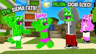 DZIECI PALIONA TROLL na PALIONIE w Minecraft! (jest w szoku)