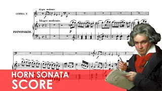 BEETHOVEN Horn Sonata in F major (Op. 17) Score