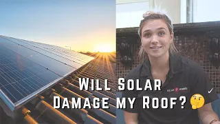 Do solar panels damage your roof? Do they protect it?