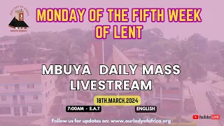 Catholic Daily TV Mass Online Monday 18th March 2024