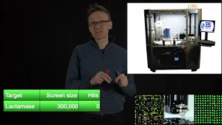 Lecture 12, concept 14: Experimental high-throughput screening to test 500,000 molecules