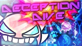 "DECEPTION DIVE" 100% [EXTREME DEMON] by Rustam | Geometry Dash